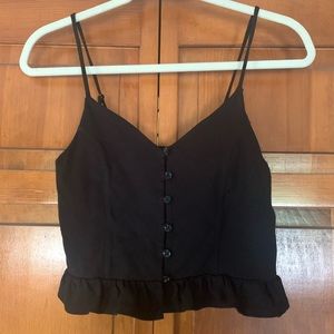 ❗️FREE w/ any purchase ❗️Ruffled crop top